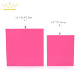 Acrylic Jewelry Box Set Storage Ring Earring Packaging