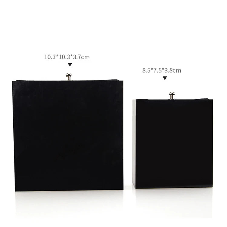 Acrylic Jewelry Box Set Storage Ring Earring Packaging
