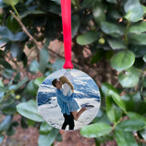 Acrylic Ornament Pendant Photo Ornaments Tree Decorations for Anniversary Gift