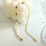 All-Match Women Beads Bracelet Natural Stone Freshwater Pearl Bangle