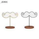Beard Shape Jewelry Display Stand Net Grid Earring Display Holder