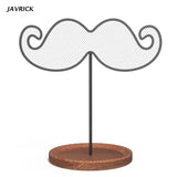 Beard Shape Jewelry Display Stand Net Grid Earring Display Holder