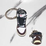 Mini Shoes Metal Keychain Backpack Car Door Key Pendant