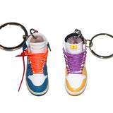 Mini Shoes Metal Keychain Backpack Car Door Key Pendant