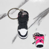 Mini Shoes Metal Keychain Backpack Car Door Key Pendant