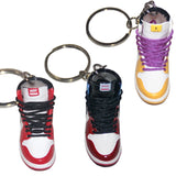 Mini Shoes Metal Keychain Backpack Car Door Key Pendant