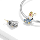 Christmas Series 925 Silver Beads Necklace Bracelet DIY Accessories