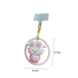 Cartoon Doll Keychain Keyring Girls Car Key Chain Ring Holder Bag Pendants