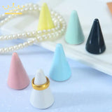 Ceramic Conical Ring Display Stand for Jewelry Store