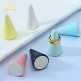 Ceramic Conical Ring Display Stand for Jewelry Store