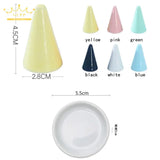 Ceramic Conical Ring Display Stand for Jewelry Store