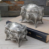Classical High Feet Princess Jewelry Storage Box