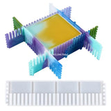 Comb Shape Silicone Mold for Epoxy Resin Casting