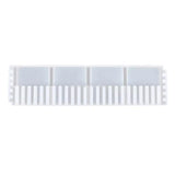 Comb Shape Silicone Mold for Epoxy Resin Casting