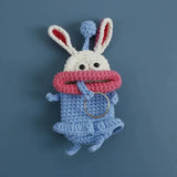 Crochet Doll Keychains Funny Sausage Mouth Keychains For Christmas Keyrings