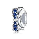 S925 Silver Petal Spacer Bracelet Necklace Set