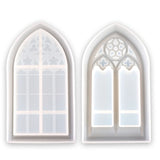 Epoxy Resin Mold Church Window Storage Box Cabinet Mirror Silicone Mold