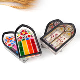 Crystal Epoxy Resin Mold Church Window Storage Box Cabinet Mirror Silicone Mold