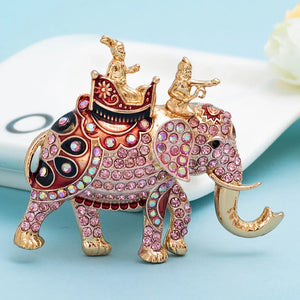 Elephant Rhinestone Keychain Car Key Ring Bag Charm Pendant Jewelry