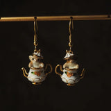 Chipmunks Medieval Noble Tea Set Jewelry Set Party Accessories