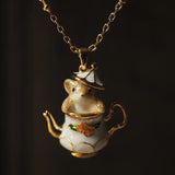 Chipmunks Medieval Noble Tea Set Jewelry Set Party Accessories