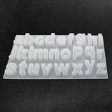 DIY Crystal Epoxy Mold Lowercase Letter Molds for Jewelry Making