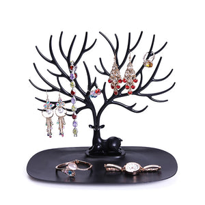 Deer Tree Jewelry Display Stand Necklace Earring Holder