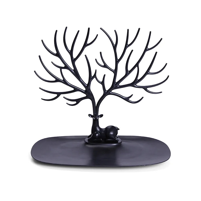Deer Tree Jewelry Display Stand Necklace Earring Holder