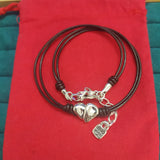 European & American 925 Silver Heart Necklace