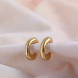 Stainless Steel Punk Cuff Earrings