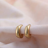 Stainless Steel Punk Cuff Earrings