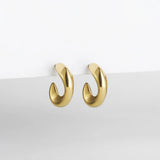 Stainless Steel Punk Cuff Earrings
