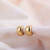 Stainless Steel Punk Cuff Earrings