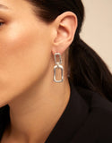 Spain Electroplated 925 Silver Earrings Gift