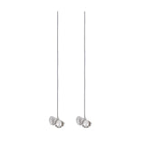 925 Silver Shell & Pearl Women Dangle Earrings