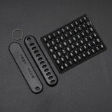 Digital Number 5pcs Key Chain DIY Pendant Ornament Accessories Small Gift