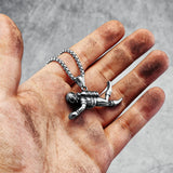 Hip Hop Stainless Steel Diver Necklace for Men