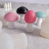 3D Mushroom Candle Silicone Mold for DIY Craft