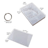 Dragon Eye Notebook Cover Epoxy Resin Mold DIY Silicone Book Shell