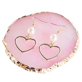 Earring Bracelet Jewelry Display Stand Holder Case Agate Storage Tray