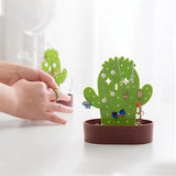 Cactus Earrings Jewelry Stand Holder Display Organizer