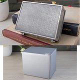 European Retro Bow Jewelry Storage Box Metal Square peace pigeon box