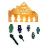 Family Population Key Storage Resin Molds