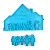 Family Population Key Storage Resin Molds