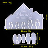 Family Population Key Storage Resin Molds