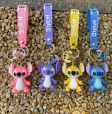 Creative Stitch Keychain Pink Monster Keyring Lilo & Stitch Doll