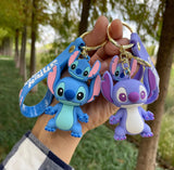 Creative Stitch Keychain Pink Monster Keyring Lilo & Stitch Doll
