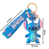Creative Stitch Keychain Pink Monster Keyring Lilo & Stitch Doll