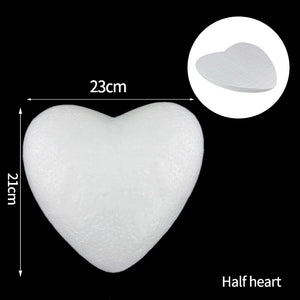 Heart Type Foam for Rose Flowers Bouquet DIY - Wedding Decoration