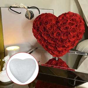 Heart Type Foam for Rose Flowers Bouquet DIY - Wedding Decoration
